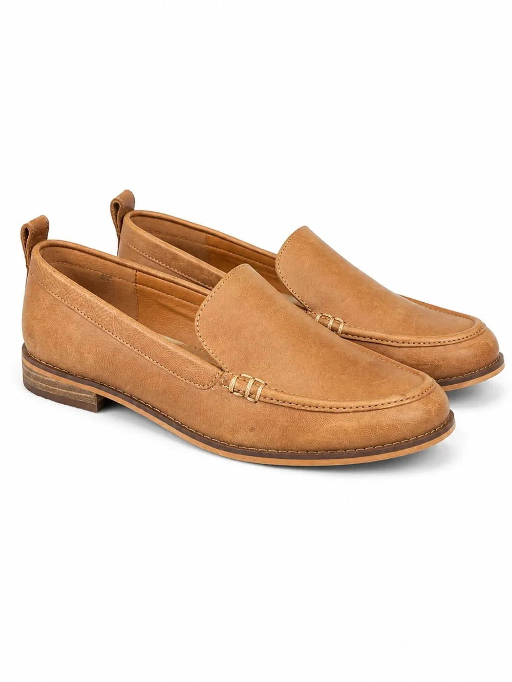 Lucky Brand Brown Leather Penny Loafers Women’s Size 7.5M